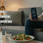Ilustración de los tipos de ayuno intermitente con pros, contras y guía alimentaria básica